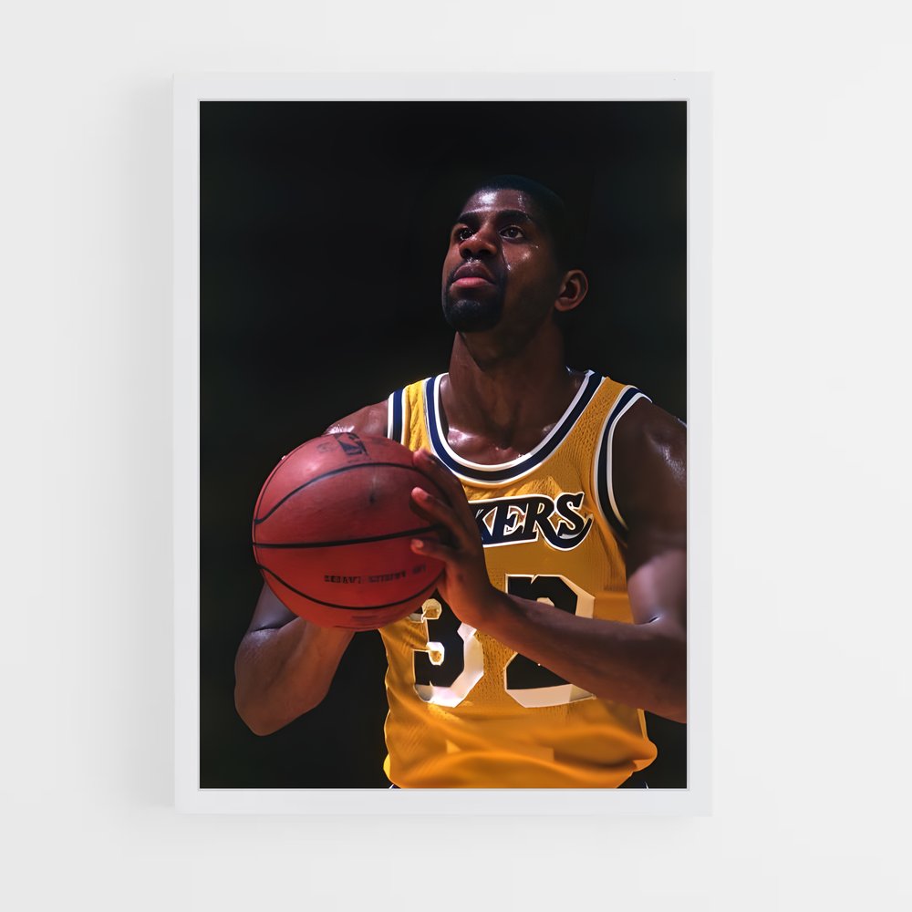 Poster Show Time Magic – affiche Basketball (vue 3)